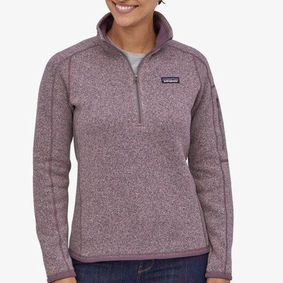 Patagonia Tops - Patagonia Women's Better Sweater 1/4 Zip - Pink